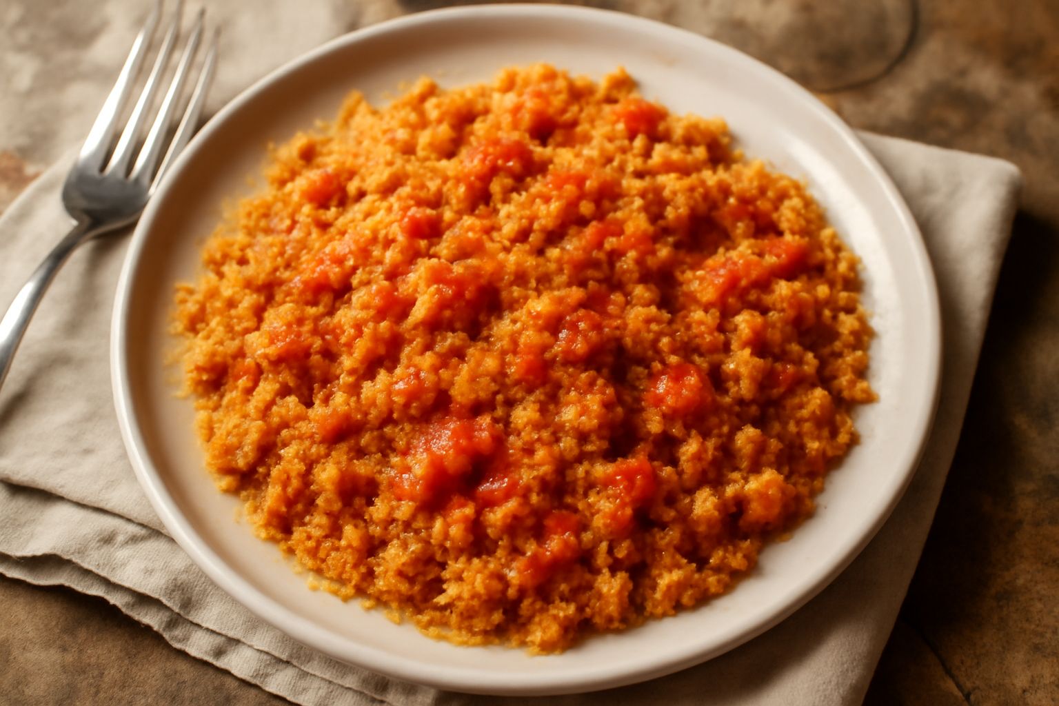 Pane grattugiato ca' salsa