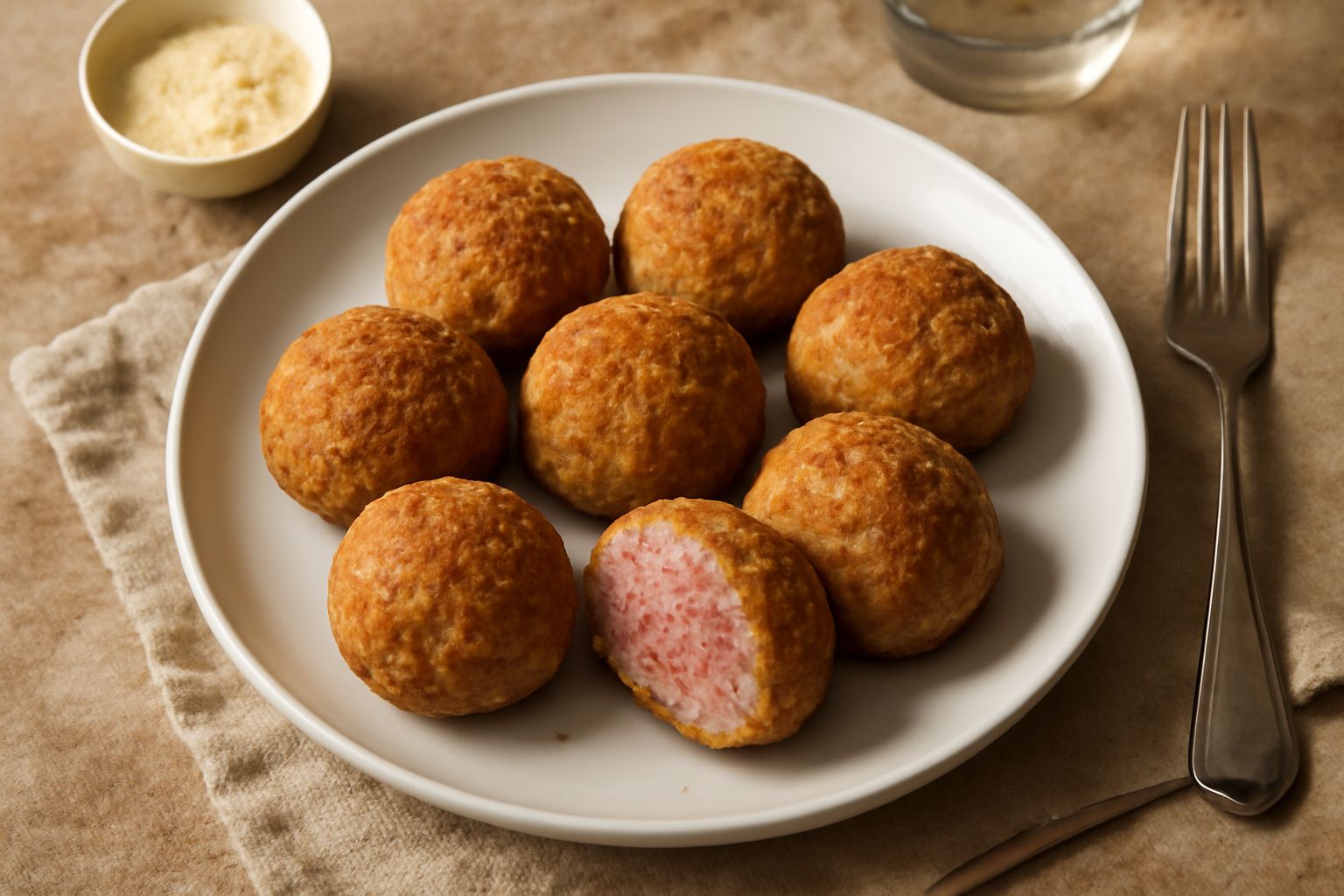 Pane grattugiato nei piatti di carne