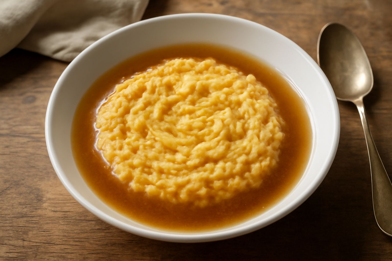 Pane grattugiato nel brodo