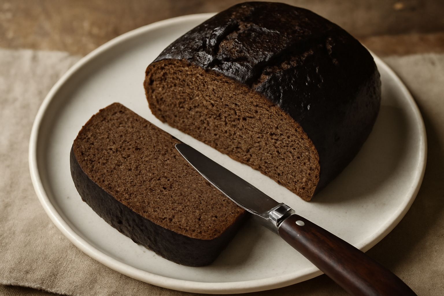 Pane integrale di grano saraceno