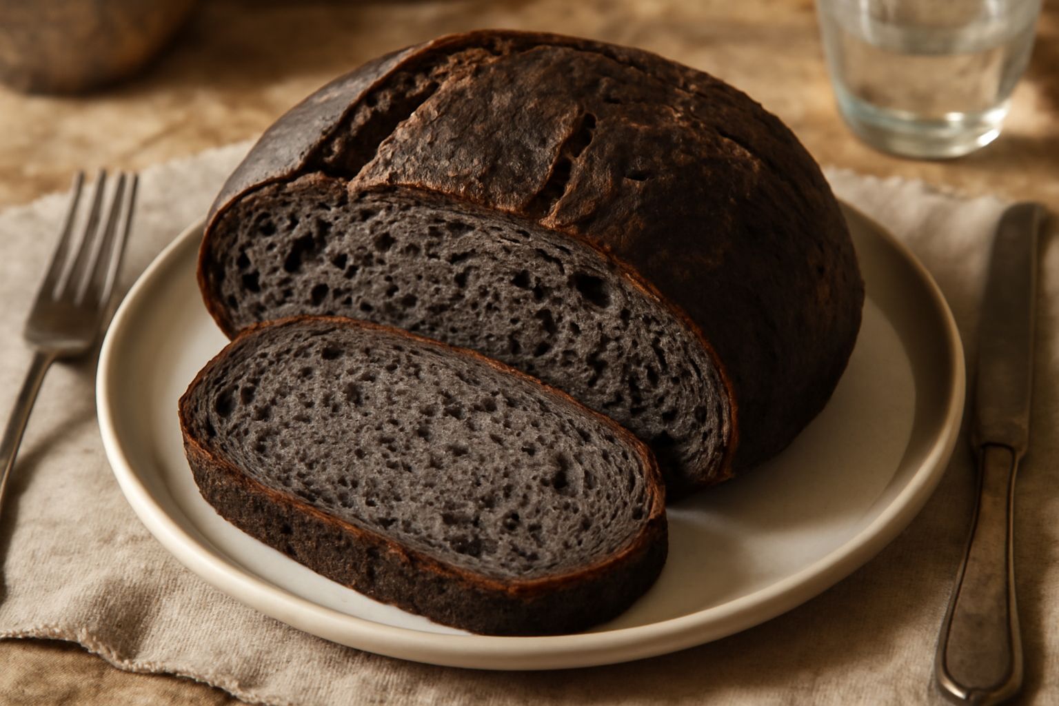 Pane nero amalfitano