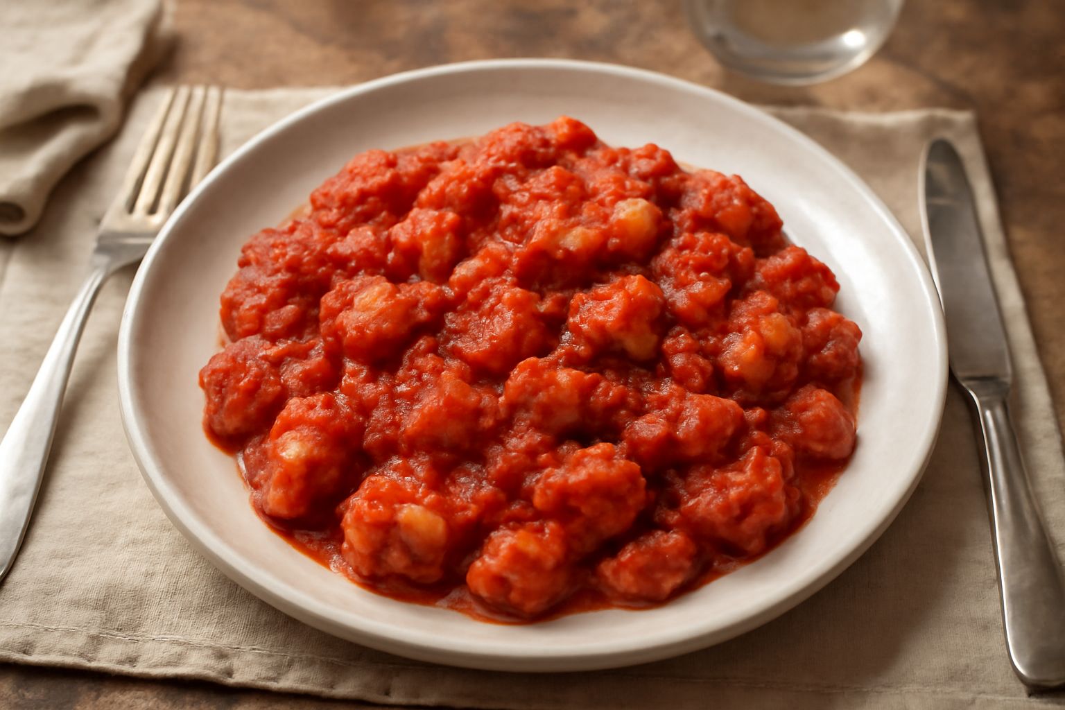 Pane raffermo con sugo