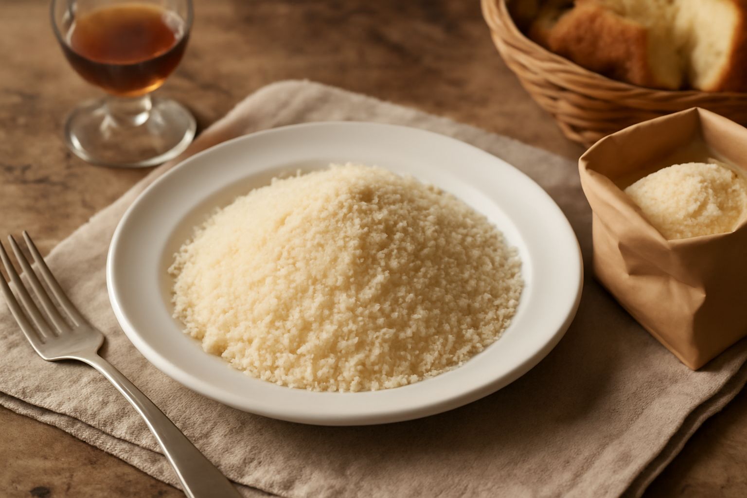 Pane raffermo grattugiato