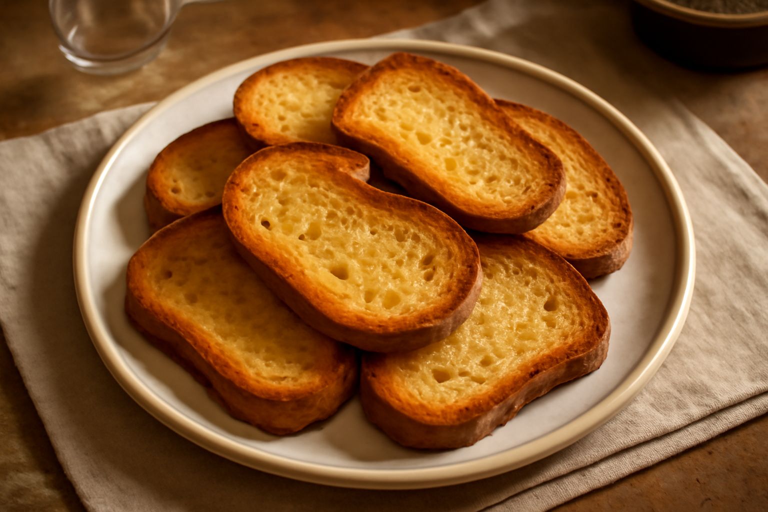 Pane raffermo tostato