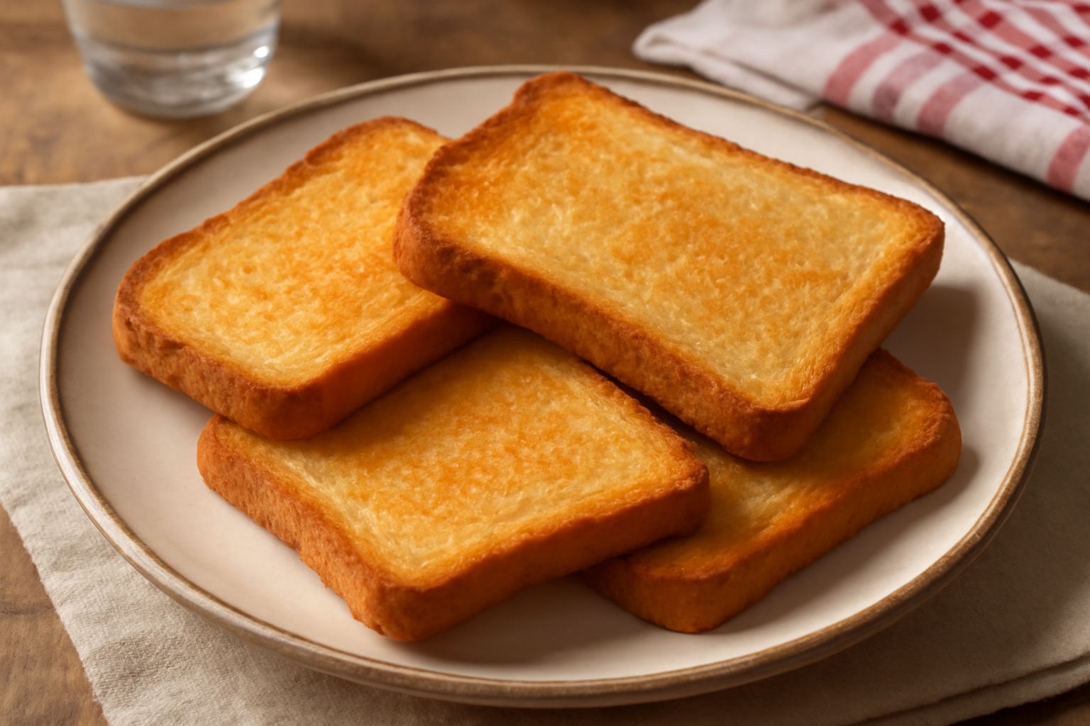 Pane tostato al forno
