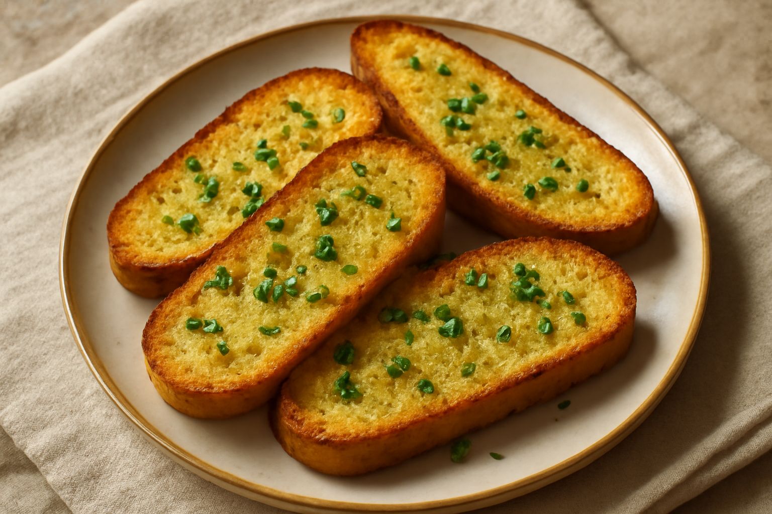 Pane tostato con aglio