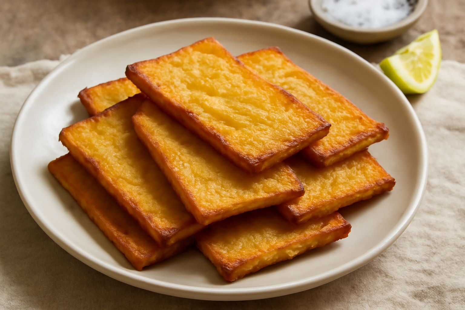 Panelle di farina di ceci