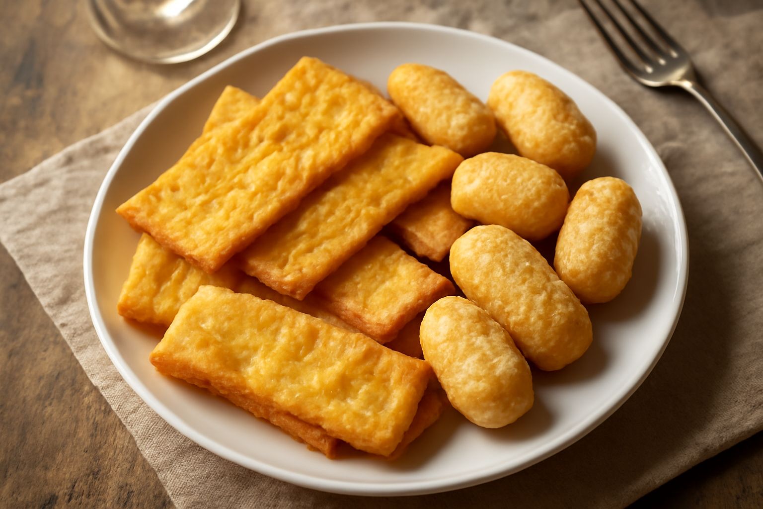 Panelle e crocchè insieme