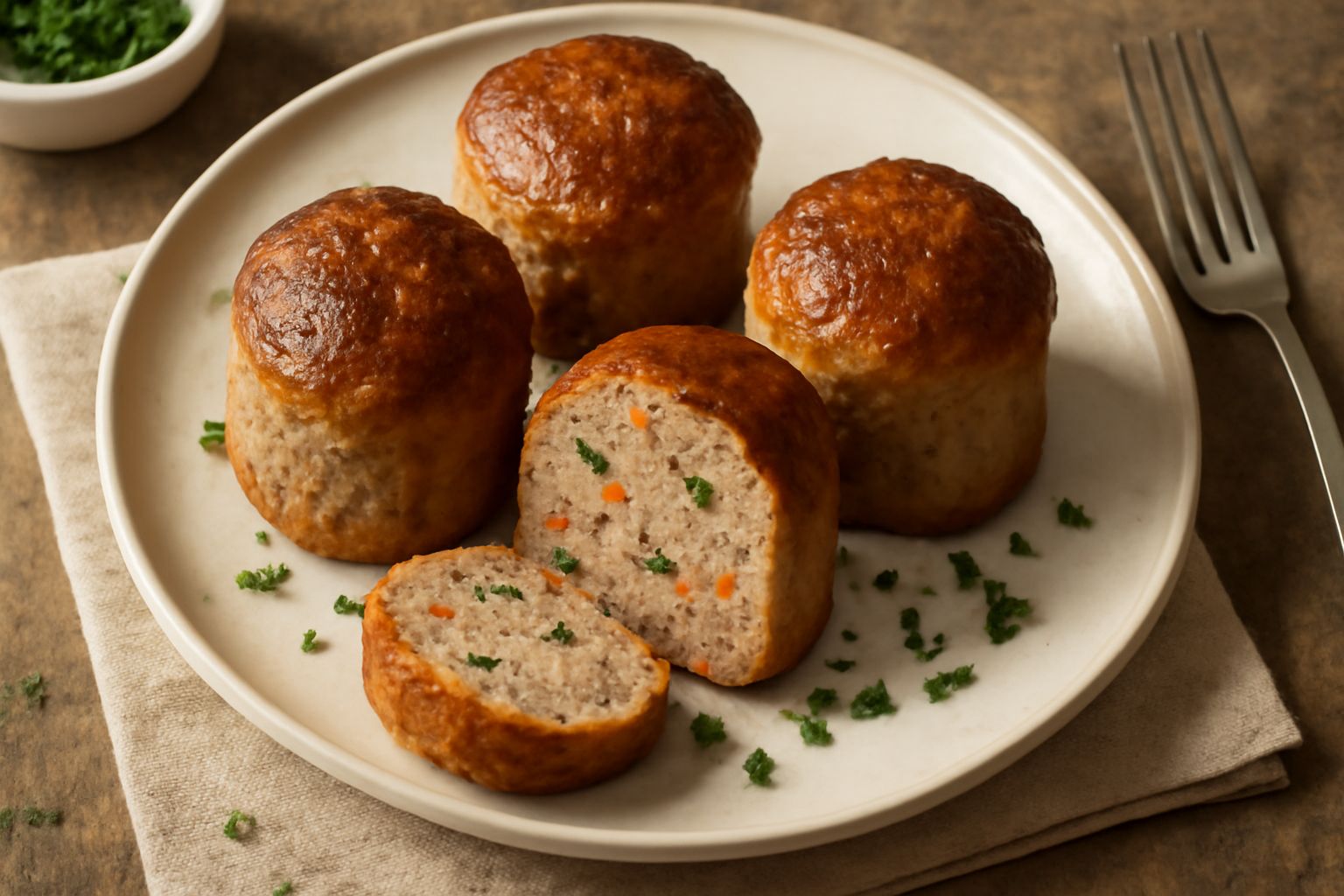 Panettini di carne
