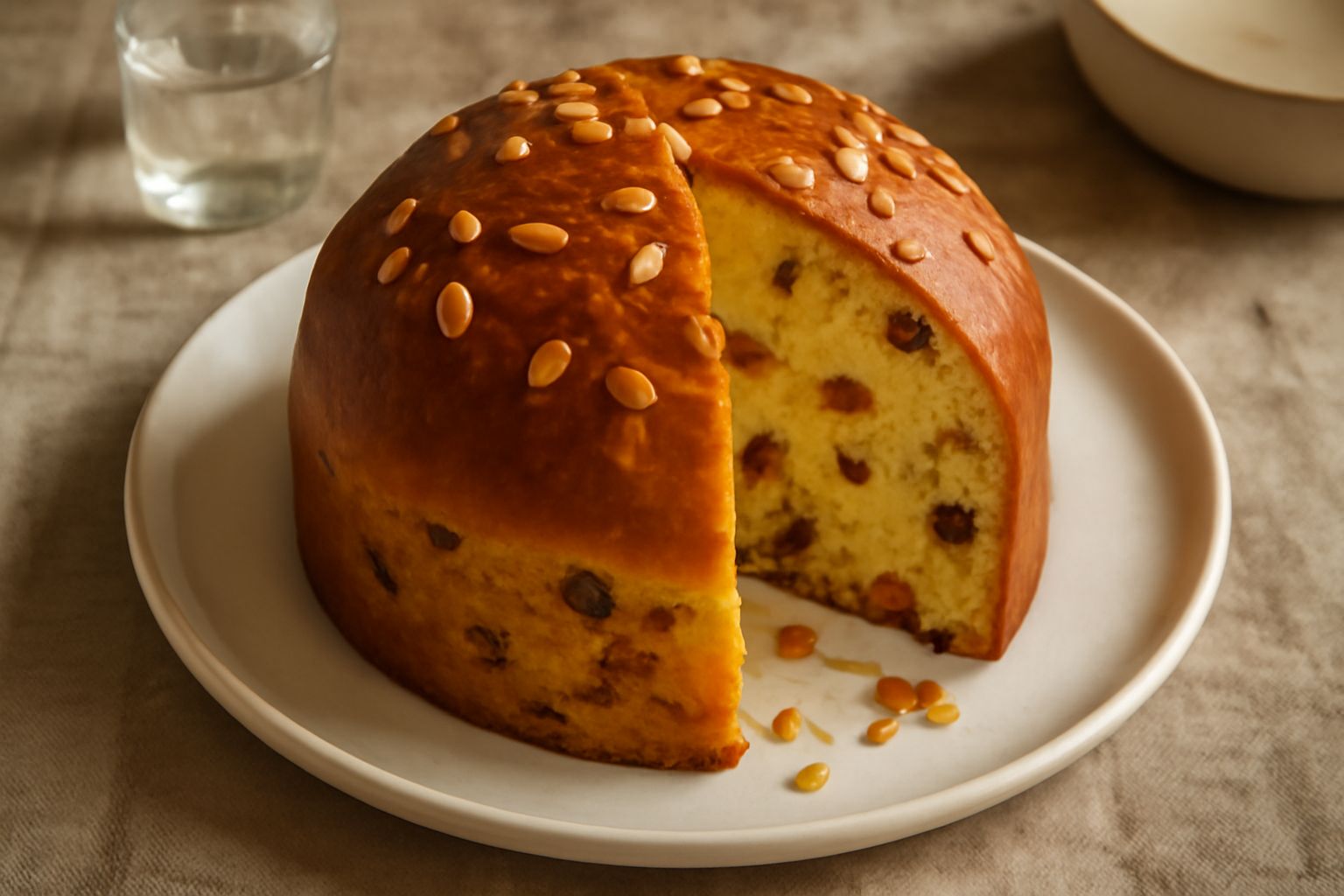 Panettone ai Pinoli