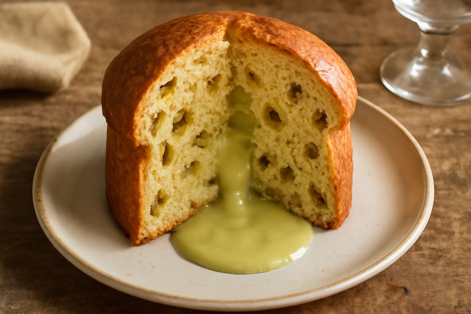 Panettone ai Pistacchio