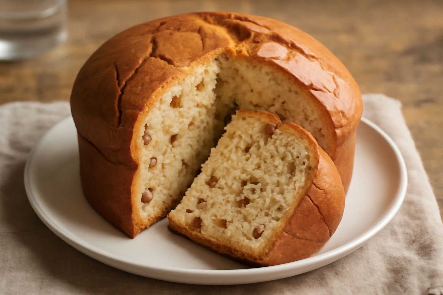 Panettone alle nocciole