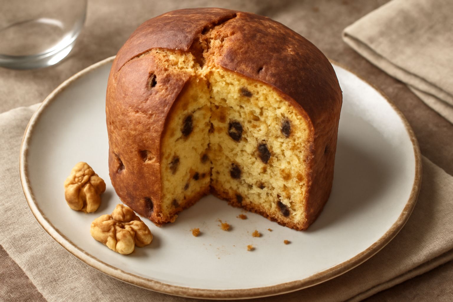 Panettone alle Noci