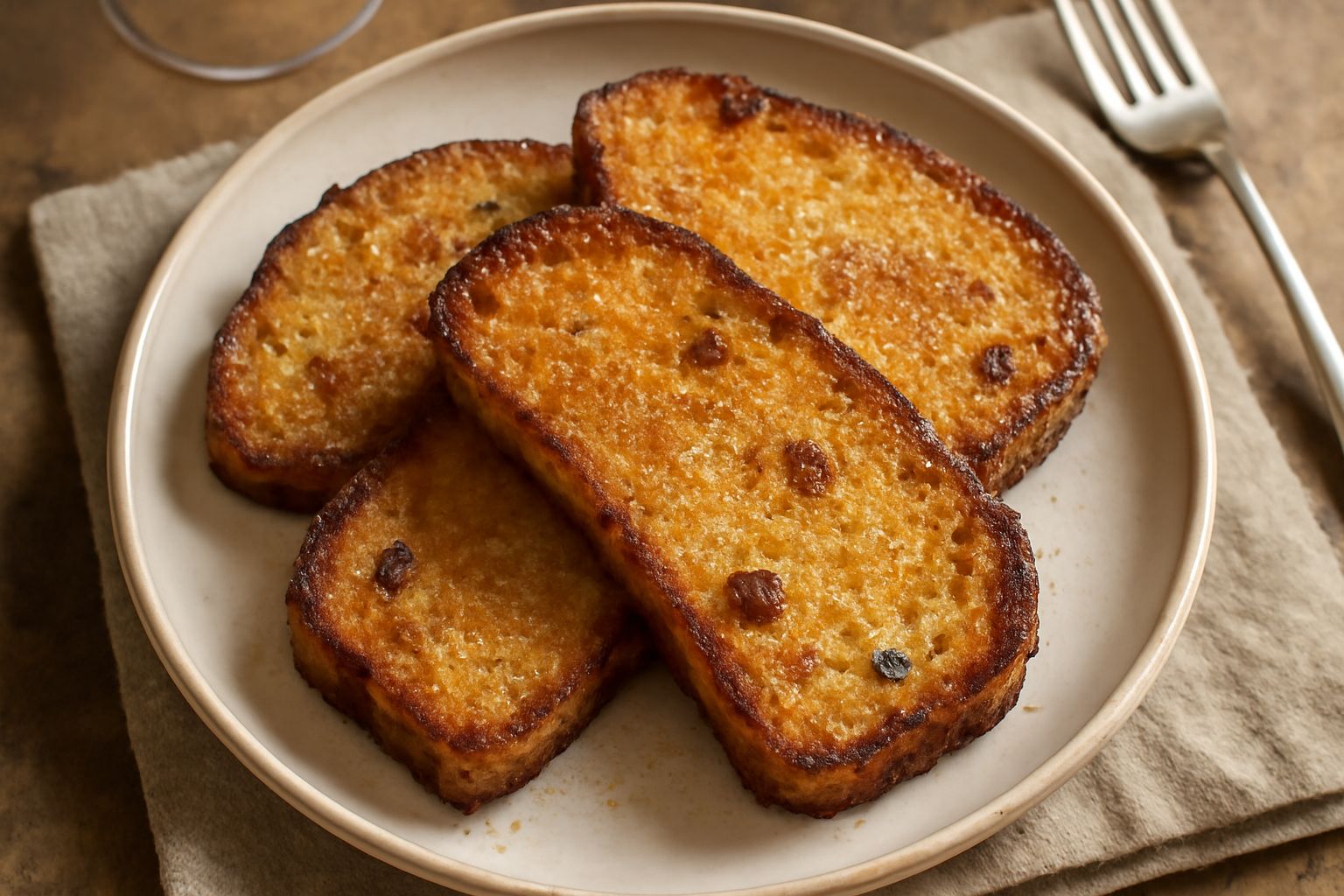 Panettone avanzato fritto