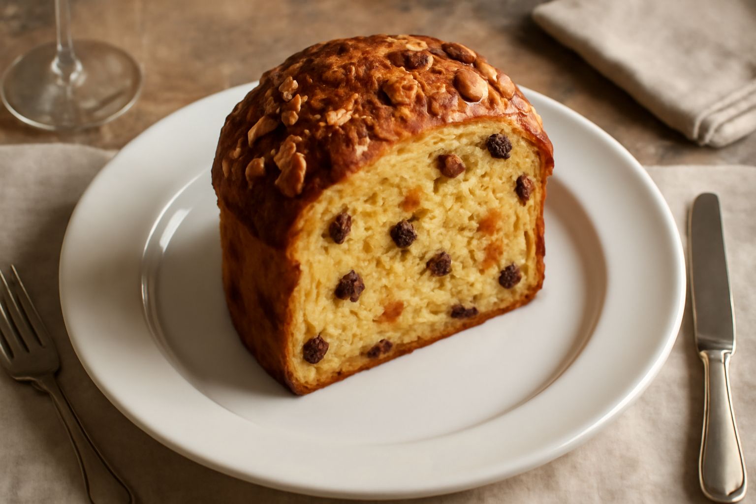 Panettone: dolce lievitato che nutre con frutta e spezie, leggero nonostante la ricchezza