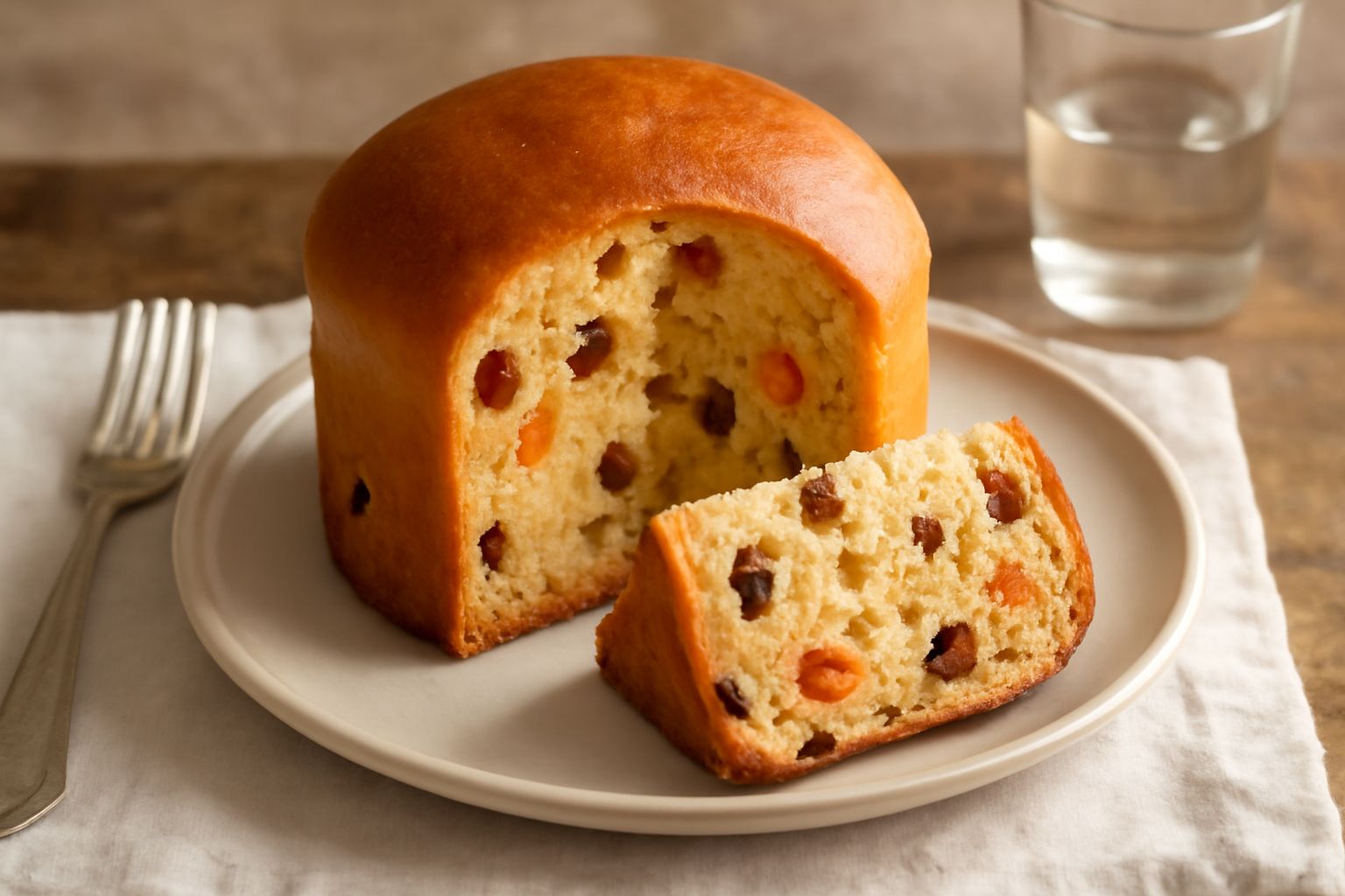 Panettone mantovano salato