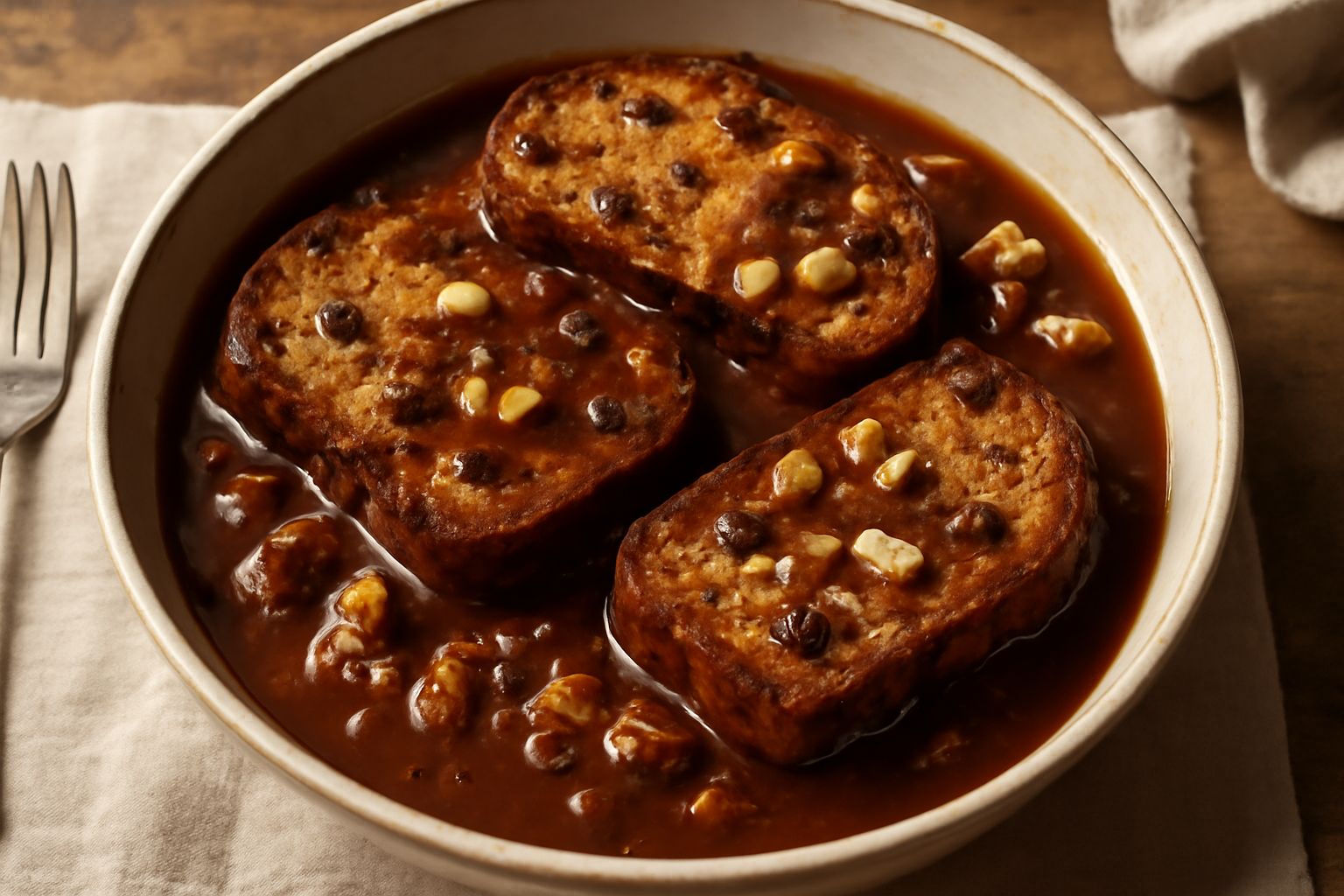 Panettone raffermo in umido