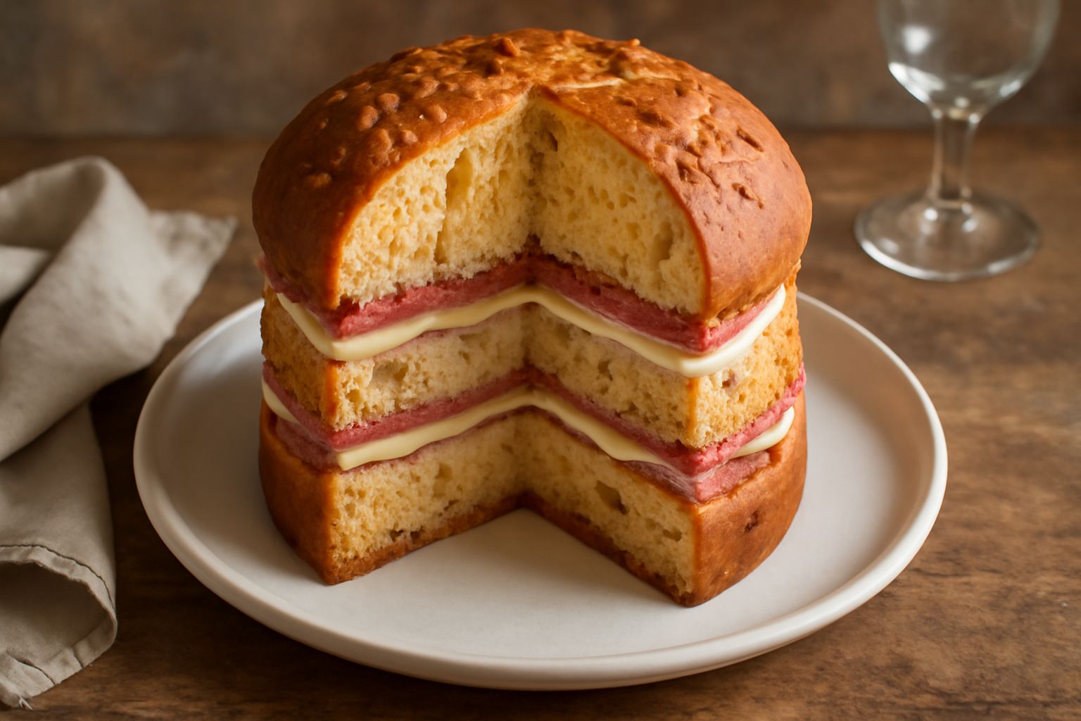 Panettone salato: la ricetta per trasformare il classico in piatto da tavola
