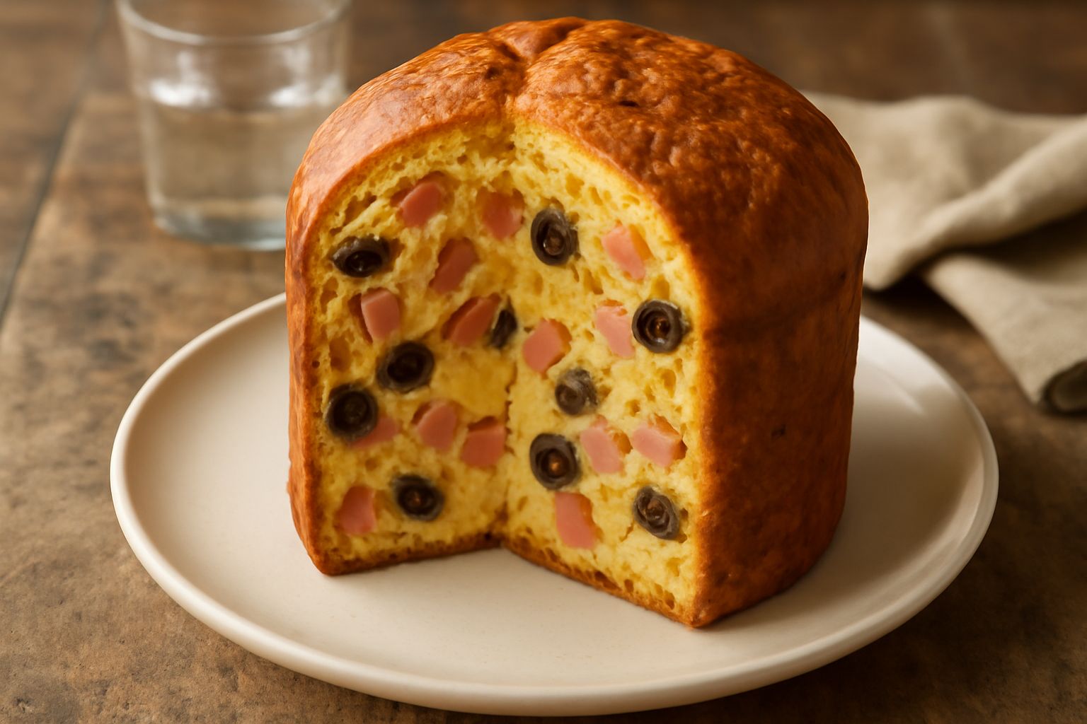 Panettone salato molisano