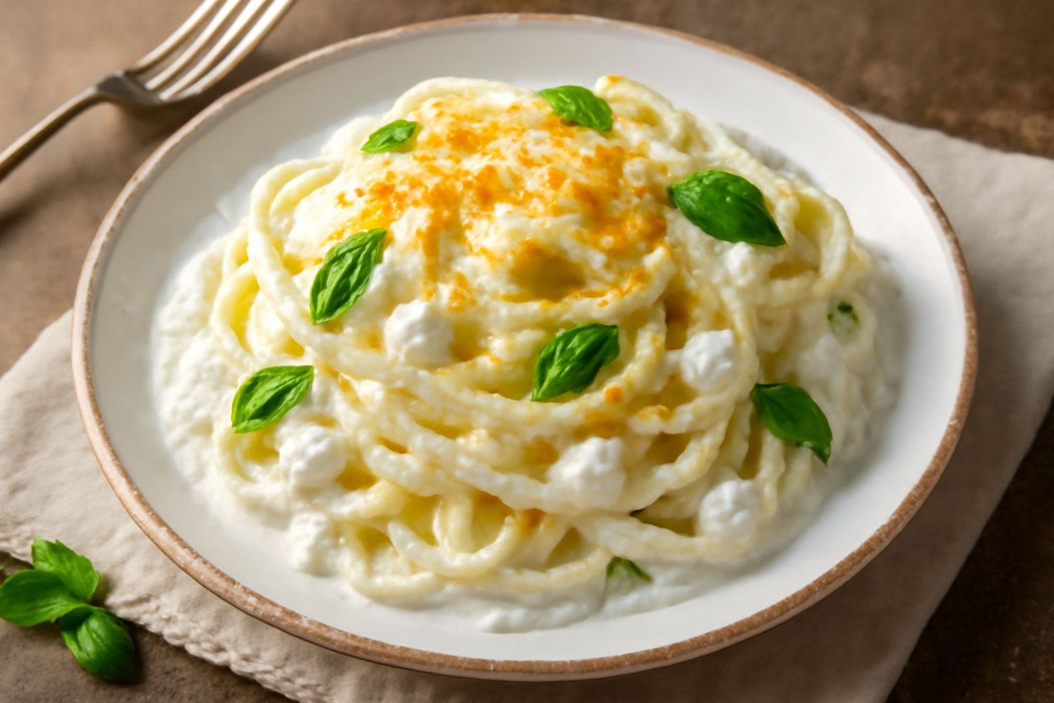 Pani cunzatu ca' ricotta