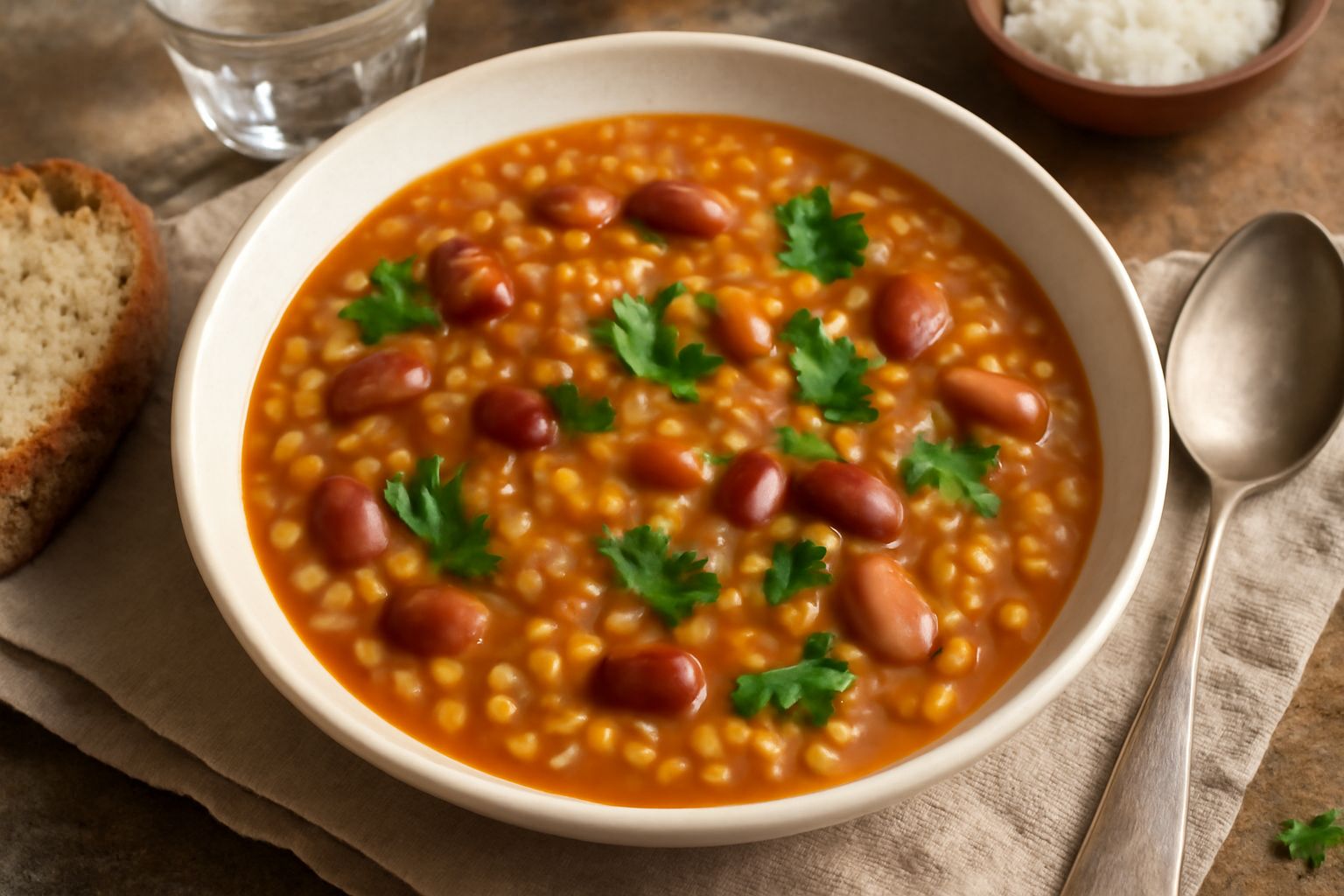 Pani e legumi