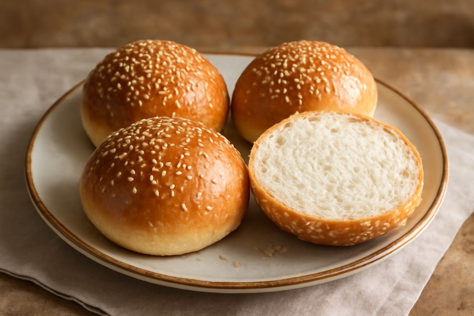 Panini al sesamo