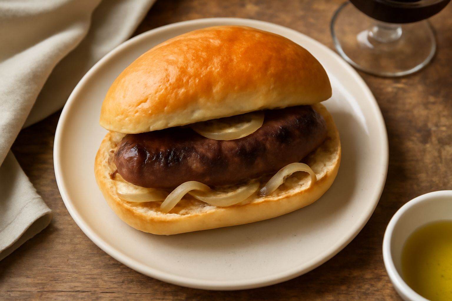 Panini con la salsiccia