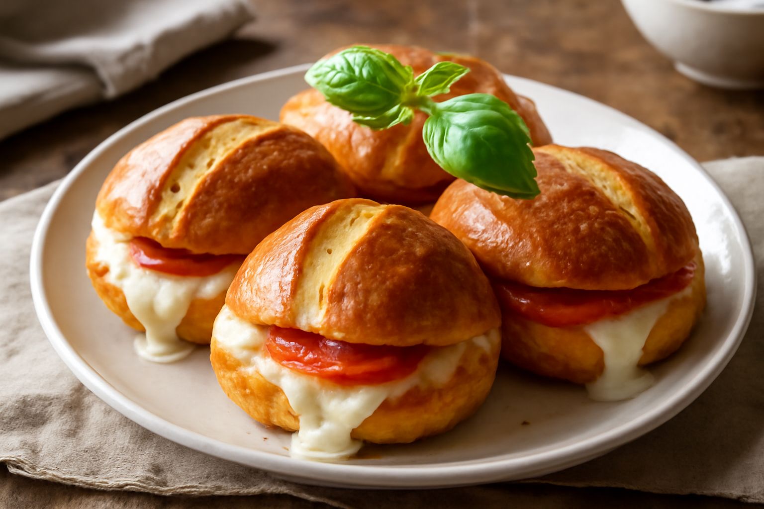 Panini con mozzarella