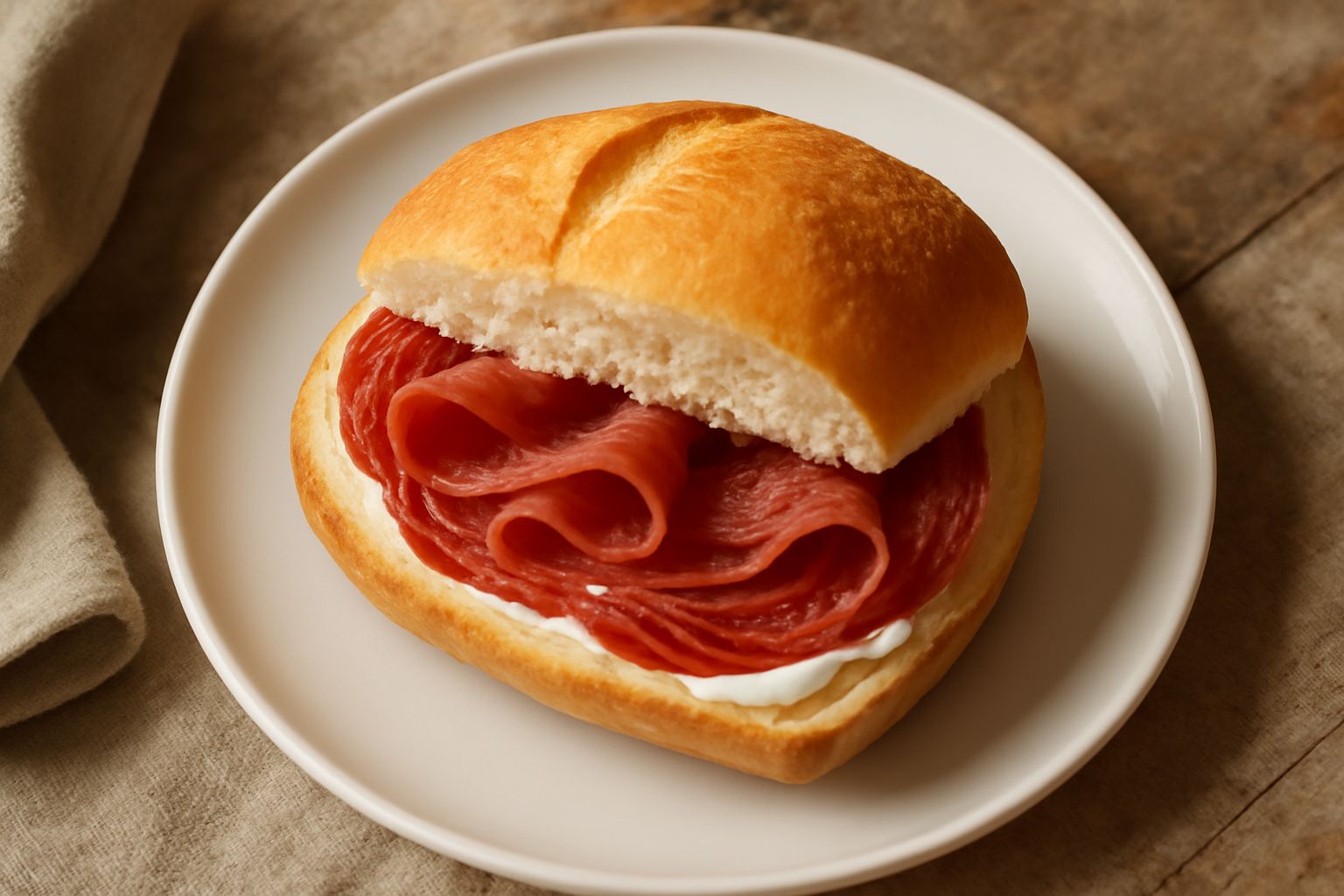 Panini con salame