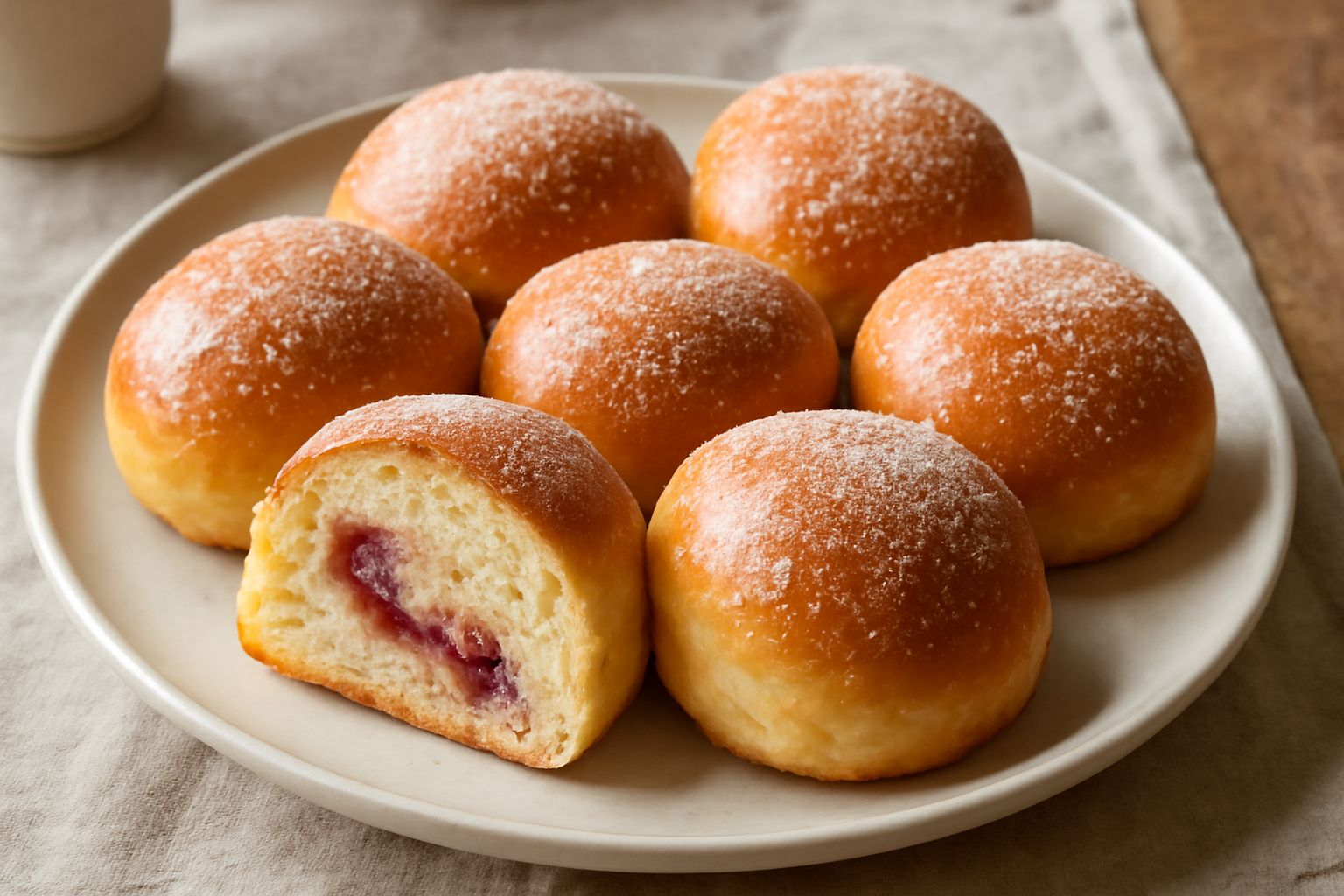 Panini dolci al forno