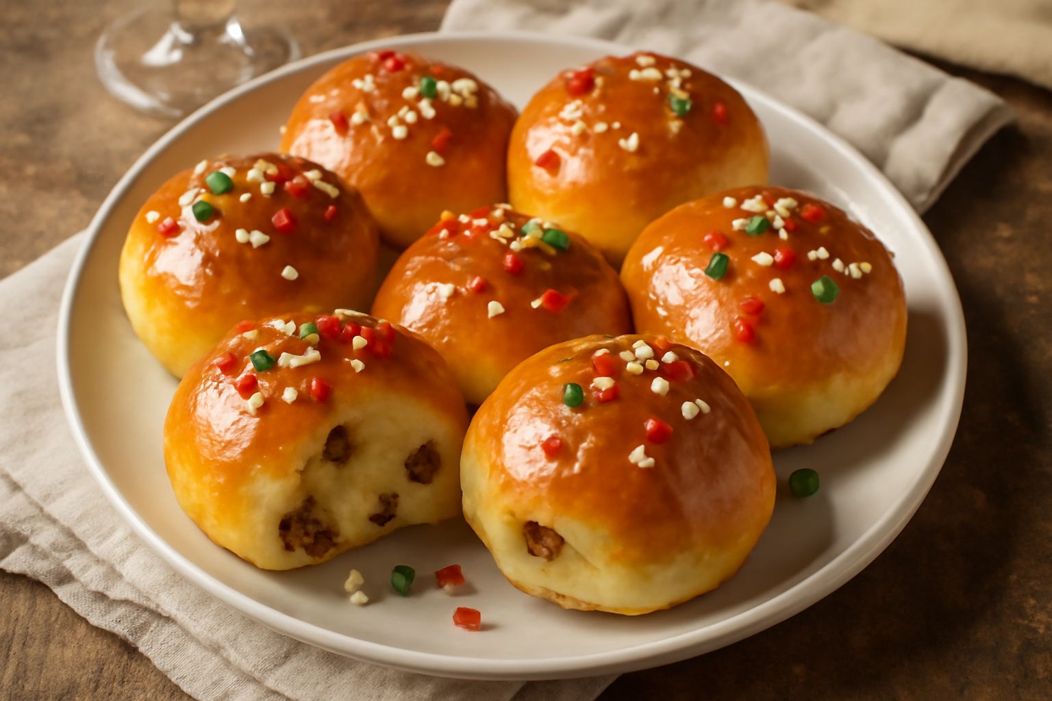 Panini dolci di Natale