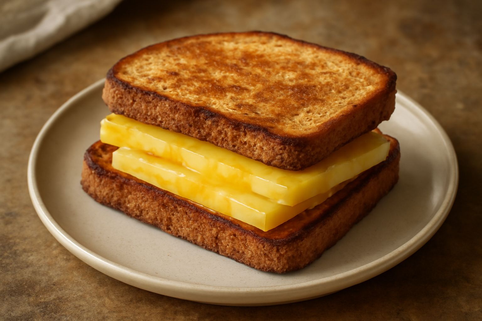 Panino con il formaggio di fossa