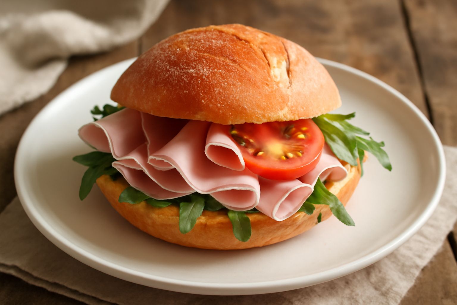 Panino con il prosciutto