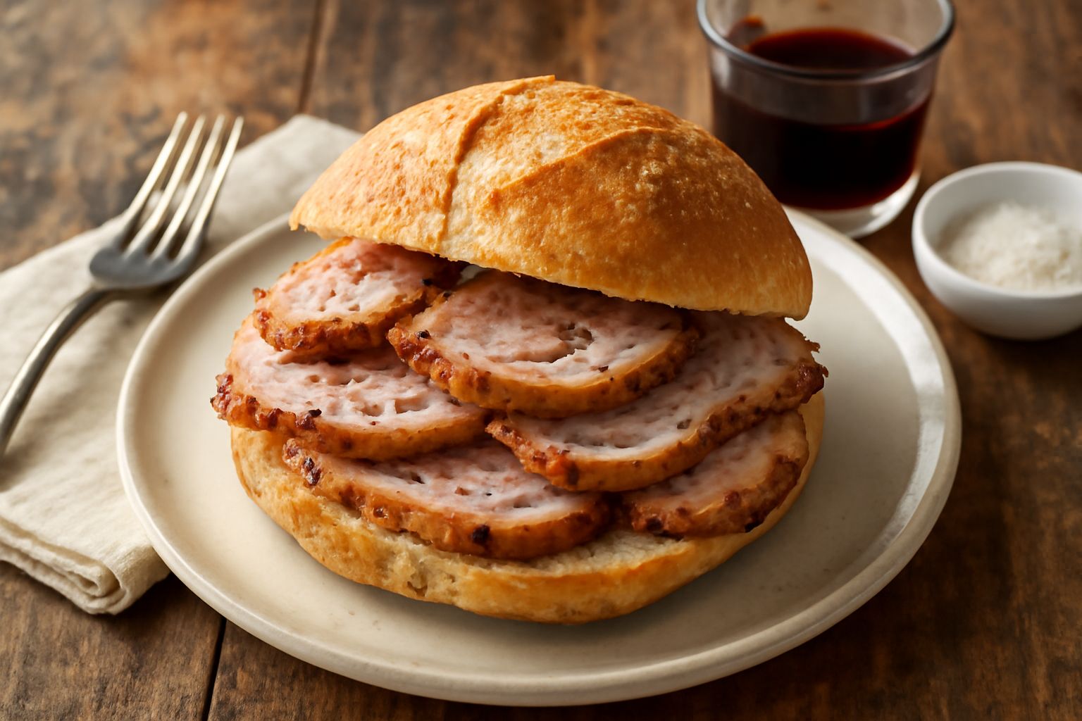 Panino con la porchetta