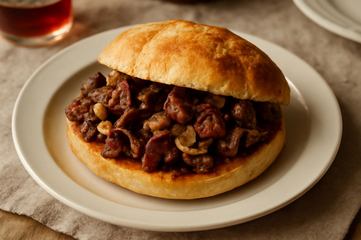 Panino con le frattaglie