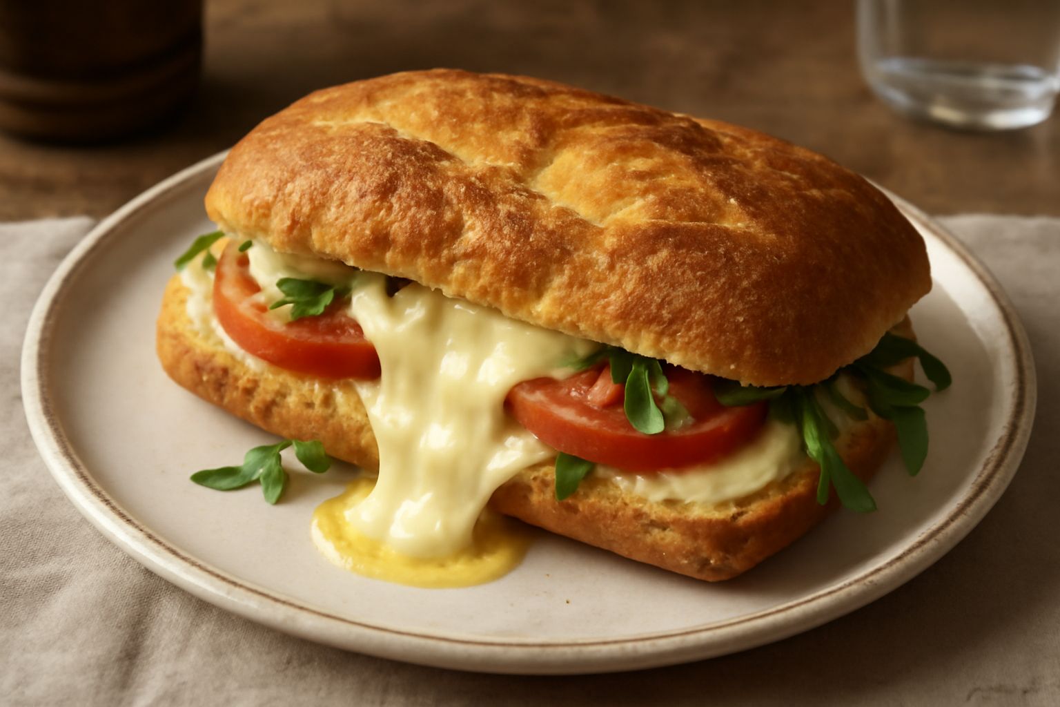 Panino con scamorza