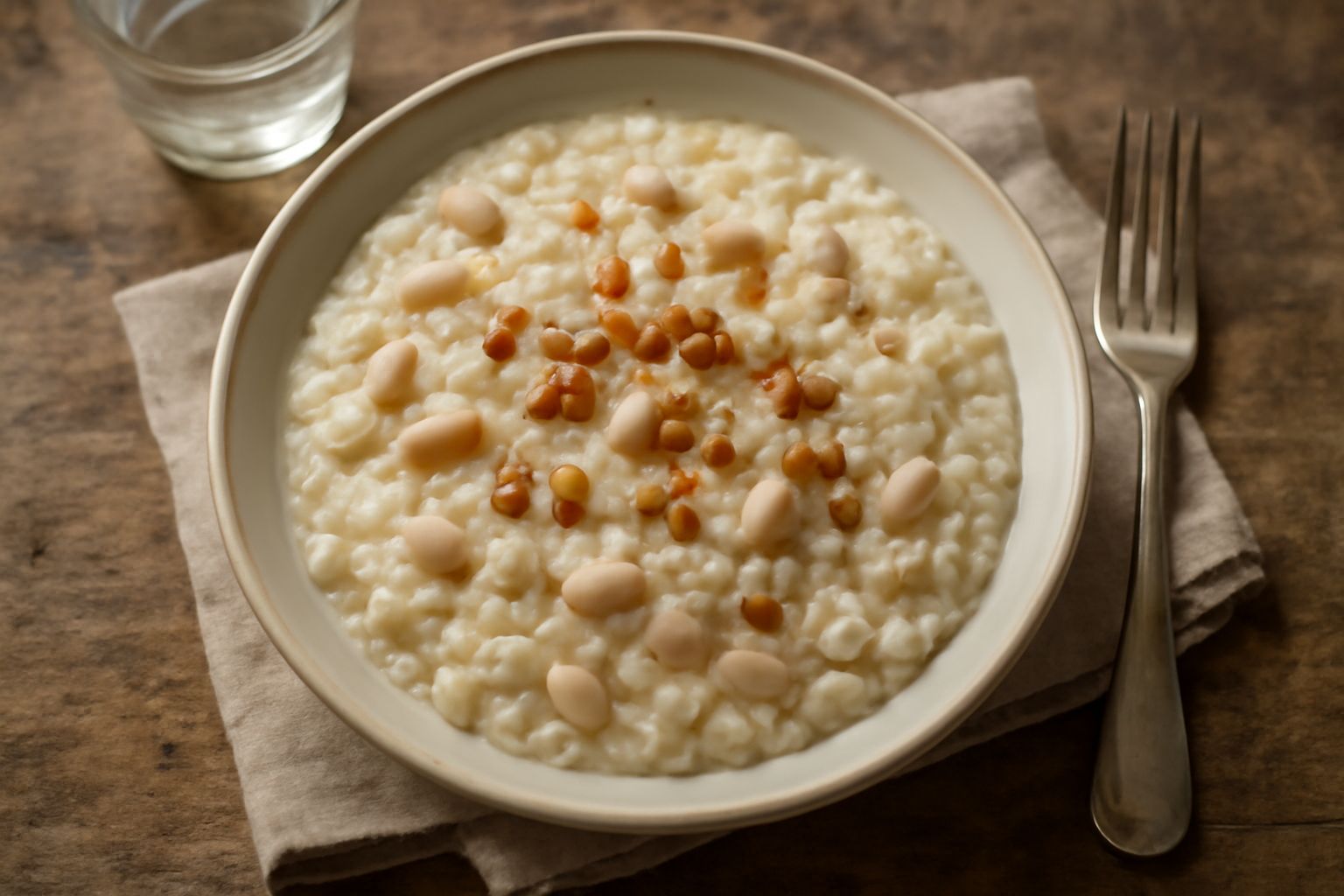 Panissa padovana: riso e fagioli cremosi che nutrono con dolcezza e leggerezza