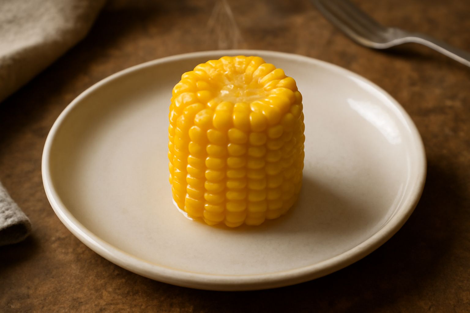 Pannocchia di granturco bollita