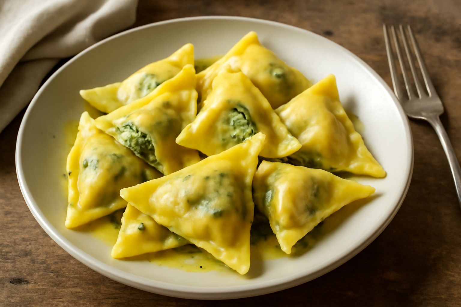 Pansotti di magro: pasta ripiena che nutre con leggerezza e verdure fresche