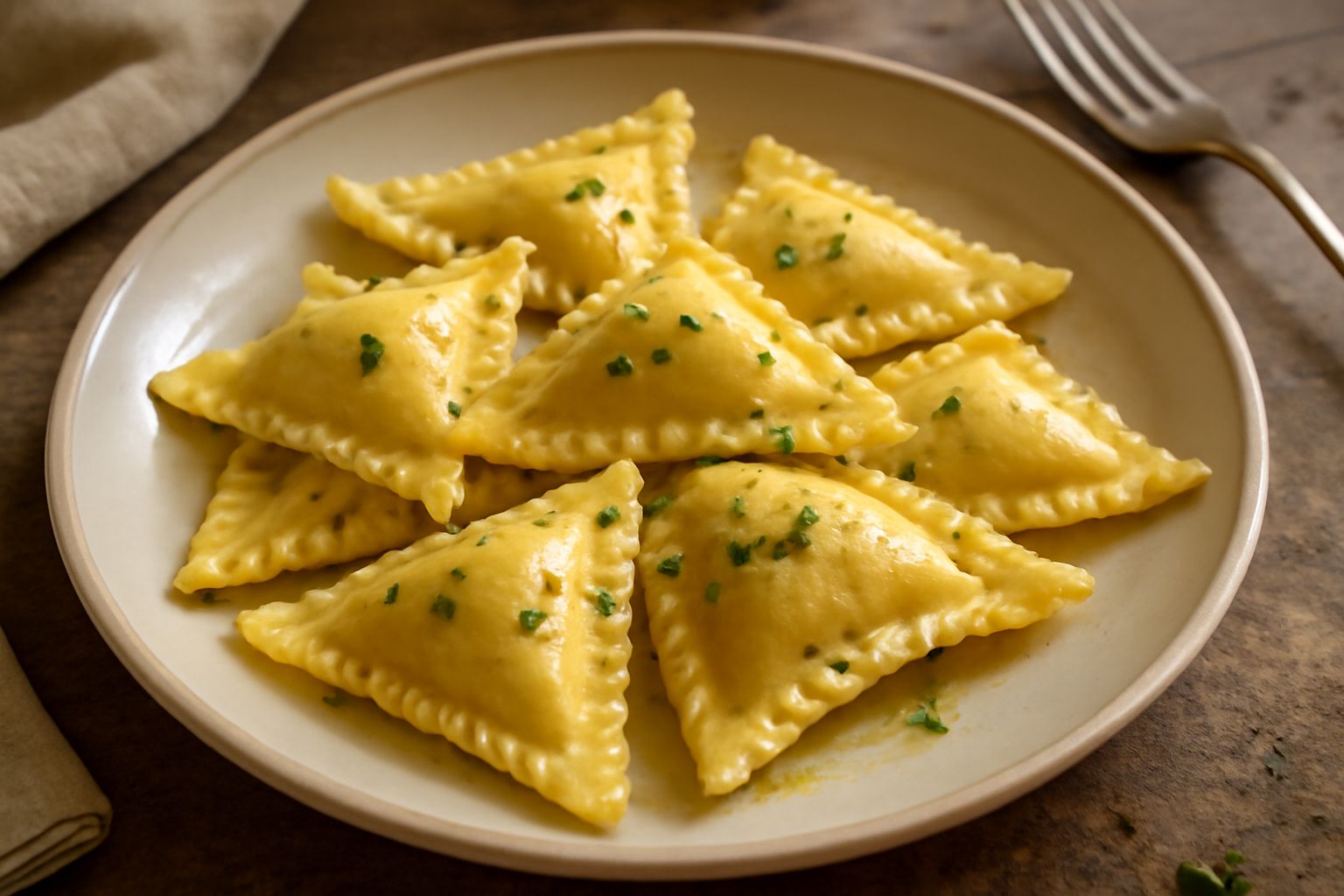 Pansotti: pasta ripiena dal sapore delicato che nutre il corpo con leggerezza e benessere