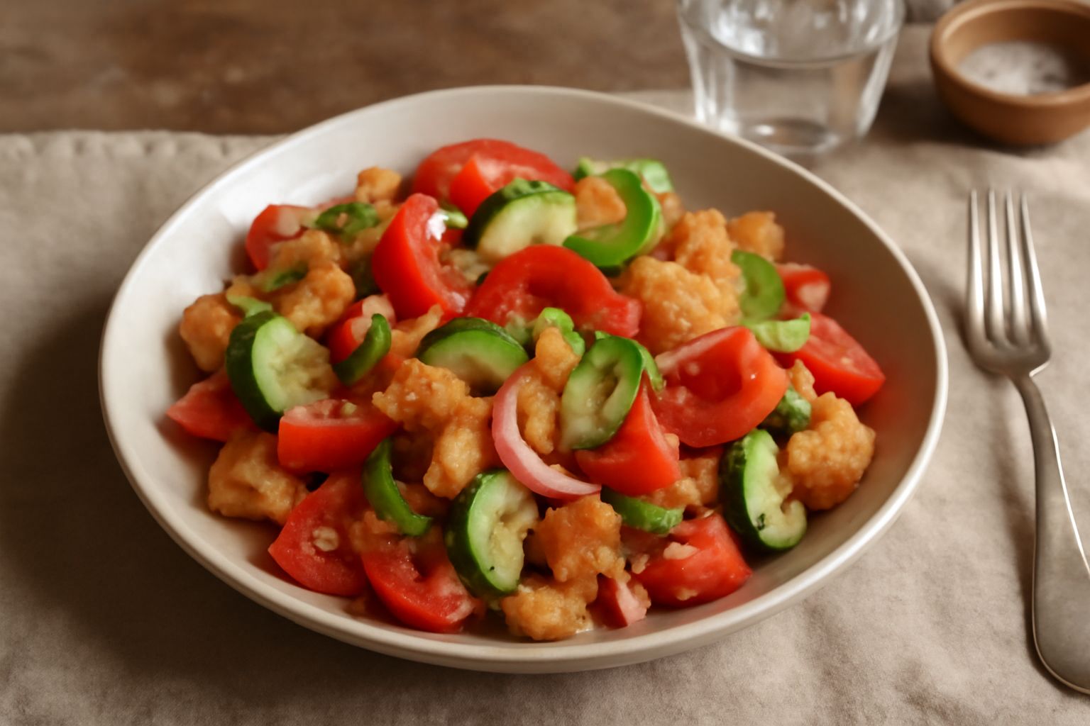 Panzanella toscana: il pane raffermo non è avanzo, è ingrediente