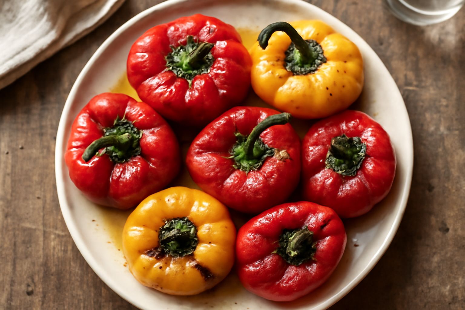 Papaccelle: peperoni dolci e succosi che nutrono la pelle con vitamina C