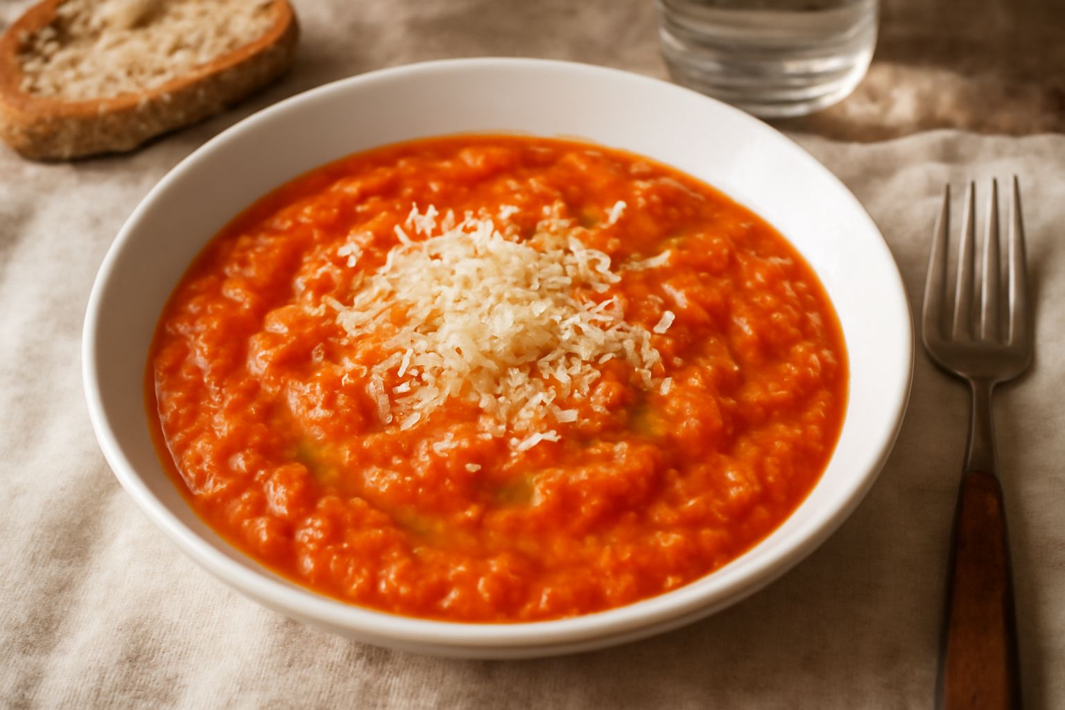 Pappa al pomodoro parmigiana