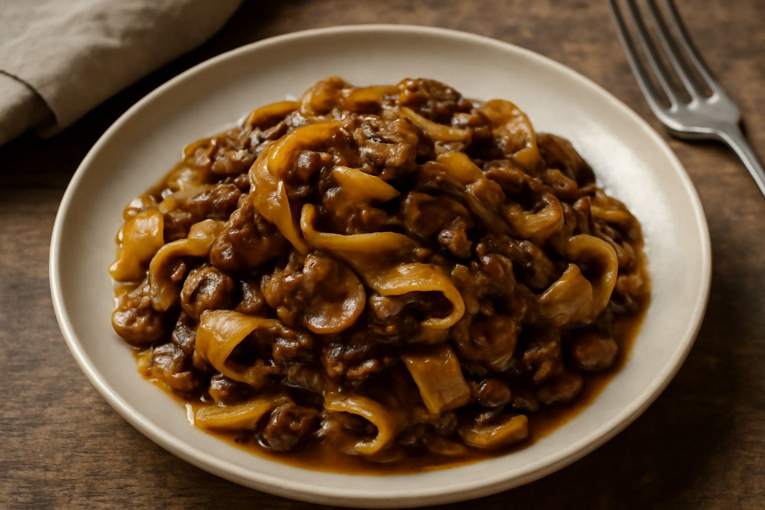 Pappardelle ai funghi misti