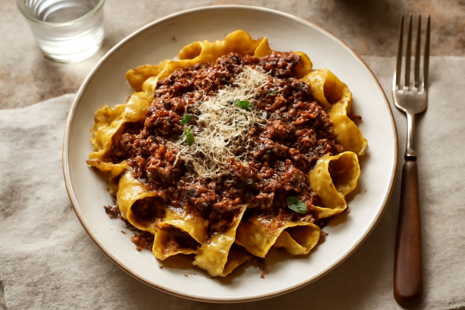 Pappardelle all'anatra