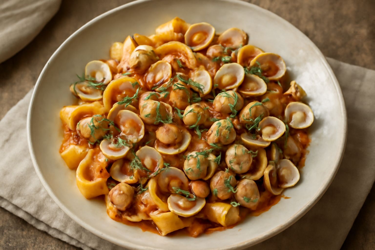 Pappardelle alle arselle