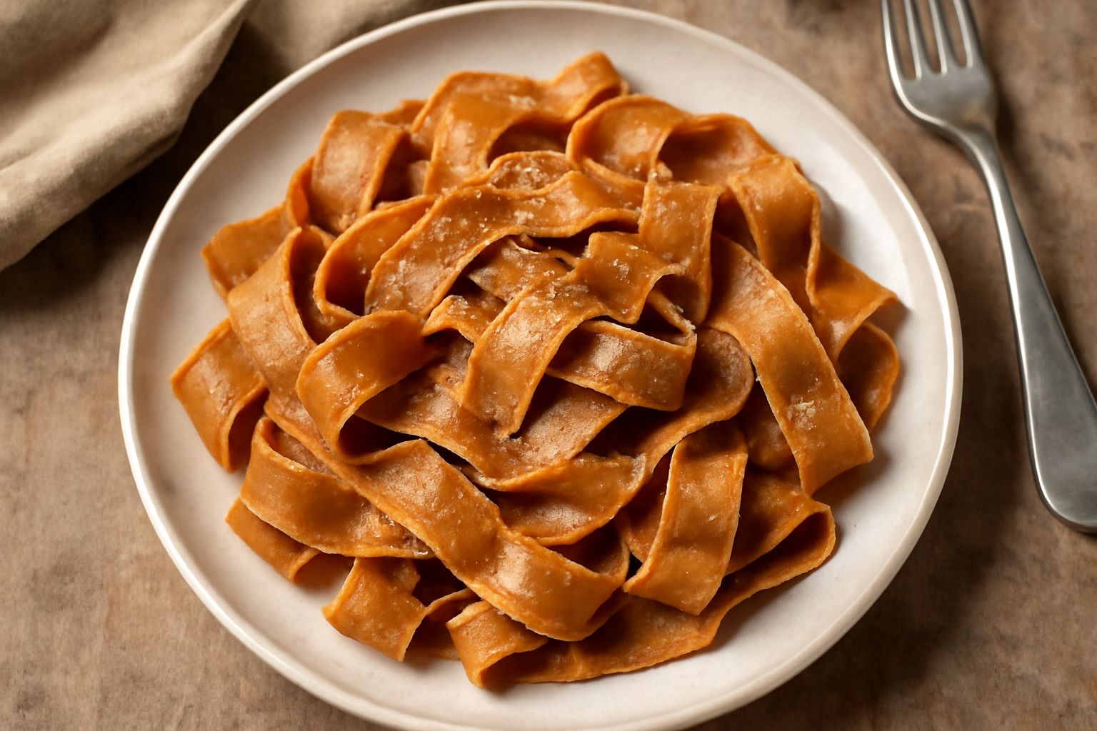 Pappardelle di farina di castagna