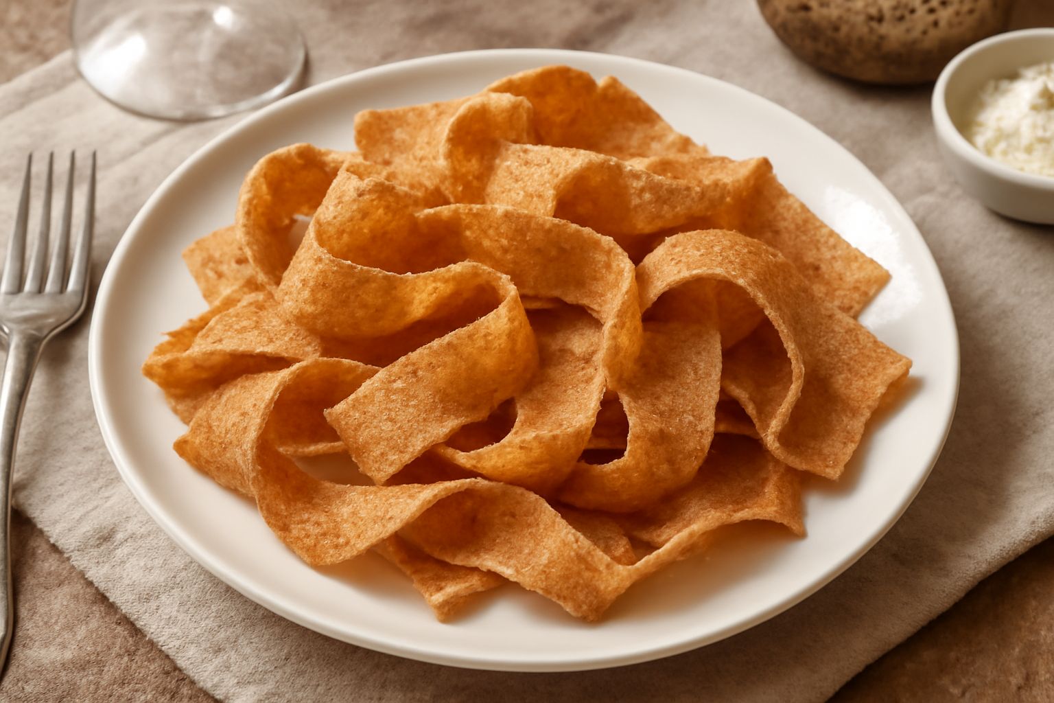 Pappardelle di pane secco