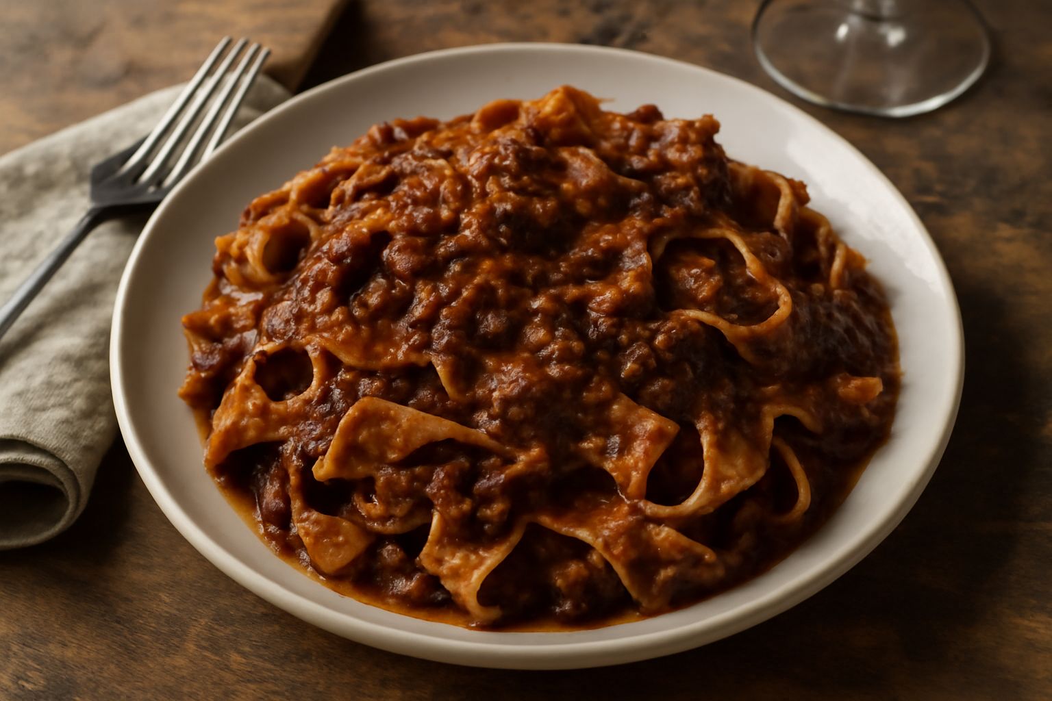 Papparedelle cu' i resti