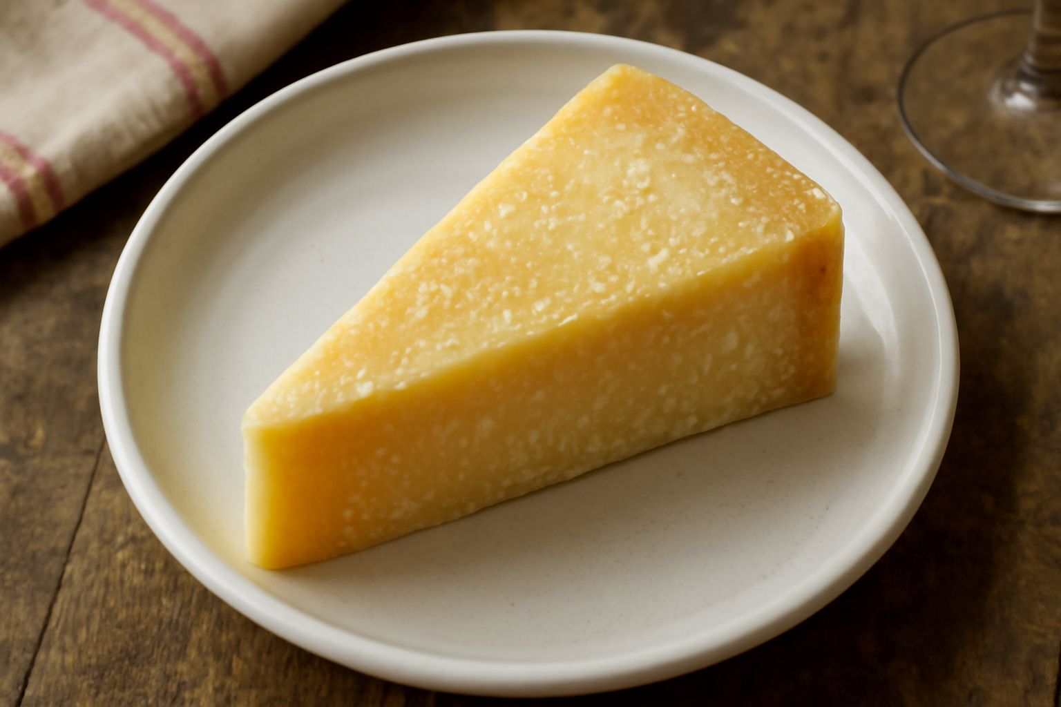 Parmigiano Reggiano stagionato: cristalli di calcio per denti forti e ossa sane